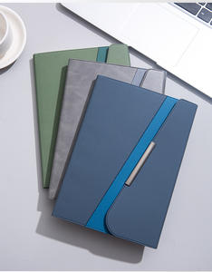 New Notebook <b>Gift</b> <b>Set</b> PU Leather Business Event <b>Gift</b> A5 Thickened Office Notebook with Silk Screen Printing Portable - Product Image 1