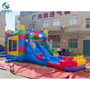 Tobogán Inflable de PVC Personalizado en Oferta, Castillo Hinchable Acuático, para Niños, Interior/Exterior, <span class=keywords><strong>Parque</strong></span> Temático Comercial, 2 Años de Garantía - Product Image 4
