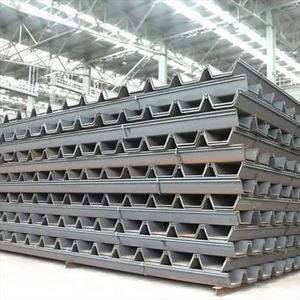 Pila de chapa de acero laminada en caliente personalizada en forma de U S355jr S355j0 S355j2h para materiales de construcción - Product Image 5