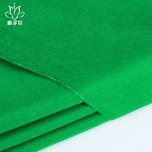 Promotion d'usine - Tissu uni en tweed <span class=keywords><strong>vert</strong></span> 85% <span class=keywords><strong>laine</strong></span> 15% nylon pour table de billard, 700g/m, largeur 163cm - Product Image 1