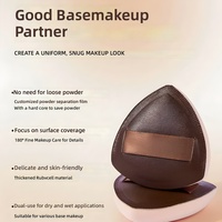 Set Kuas Makeup Wajah 17 Buah, Bulu Nilon, Gagang Plastik, Termasuk Aplikator Foundation, Bedak Tabur, dan Krim Mata