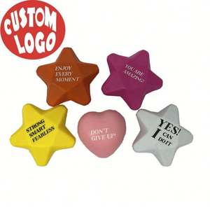 Ballons anti-stress personnalisés avec logo - Jouets à presser en PU pour soulager le stress, balles anti-stress en mousse souple pour enfants et adultes, cadeau promotionnel - Product Image 2