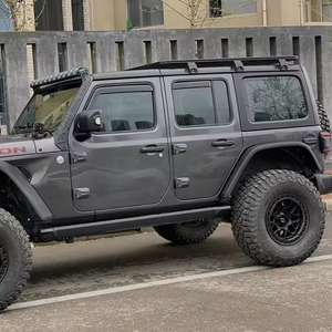 Barre Trasversali in Alluminio di Qualità 4x4, Portapacchi <span class=keywords><strong>da</strong></span> <span class=keywords><strong>Tetto</strong></span> per Auto, Cestello Portabagagli per Jeep Wrangler JL JK 2018-2025 - Product Image 5