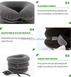 ปลอกคอพยุงคอแบบเป่าลมปรับได้สำหรับบรรเทาอาการปวดคอทันที (น้ำหนักเบา) - Product Image 5