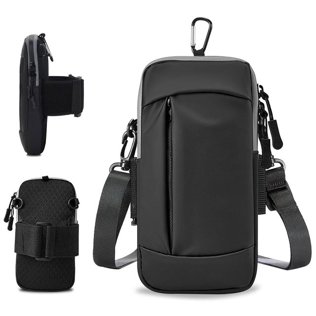 Outdoor Sweat-proof Phone Holder Running Armband Cell Phone Purse Small Crossbody Bags