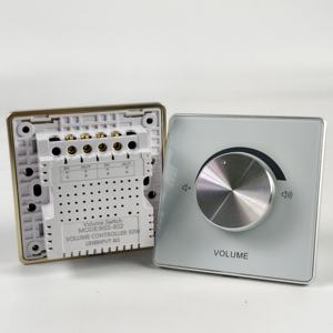 Amplificateur audio stéréo professionnel pour musique d'ambiance domestique, montage mural, adaptateur d'impédance 8 ohms, contrôleur de volume pour haut-parleur haute puissance - Product Image 2