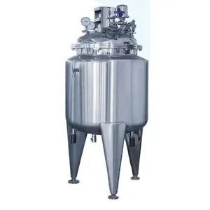 Haute efficacité 250L/450L/600L réservoir de fonte de gélatine mélangeur de haute qualité mélangeur en acier inoxydable