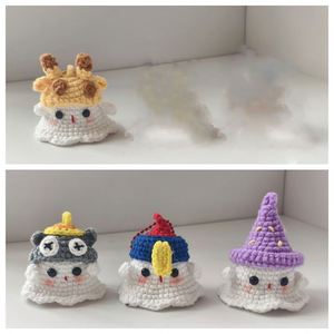Wholesale Hot Selling Crochet Plush <b>Keychain</b> Handmade Knitted Doll Car <b>Keychain</b> Pendant for Cute Quirky Gift - Product Image 3