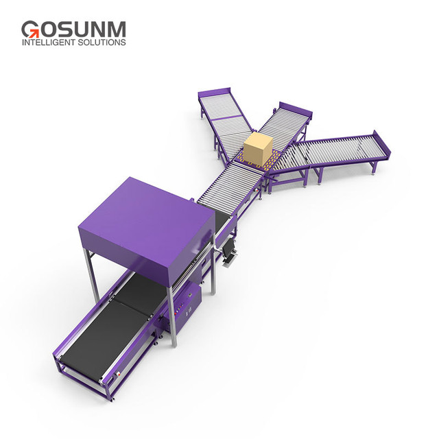 New Auto Dynamic E-commerce Logistics Barcode Parcel Sorting Machine Weighing Scanner DWS System