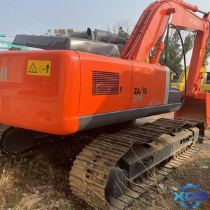 รถขุดมือสอง Hitachi ZX240 ขนาด 24 ตัน ความจุบุ้งกี๋ 1.0 ลูกบาศก์เมตร ใช้งานมาแล้ว 1000 ชั่วโมง เครื่องยนต์ Isuzu ระบบ PLC ปั๊มไฮดรอลิก เกียร์ แบริ่ง ปี 2020 เกียร์ออโต้ - Product Image 6