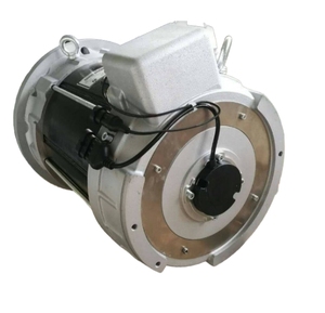 Motor de CA de 72 voltios con sensor de temperatura y eje trasero de 24 dientes para camión, autobús o carrito de golf - Product Image 1