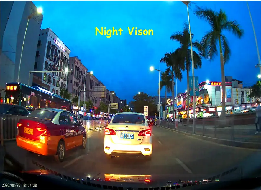 범용 무선 안드로이드 자동 터치 스크린 Dashcam Gps 네비게이션 4k 1080p 듀얼 렌즈 대시 캠 Carplay