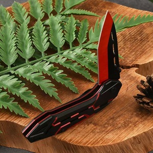 Multifunctional outdoor knife, high-hardness folding knife, sharp fruit knife, <b>camping</b> knife, portable wilderness survival - Product Image 1