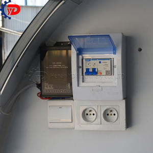 Colorido ventanas correderas tracción Camping remolque/plancha AC <span class=keywords><strong>palomitas</strong></span> helado comida rápida concesión FRP Camper Cart Truck - Product Image 3