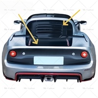 Pare-chocs arrière en FRP pour Lotus Exige Sport 350 Style, modèle 2013, très demandé