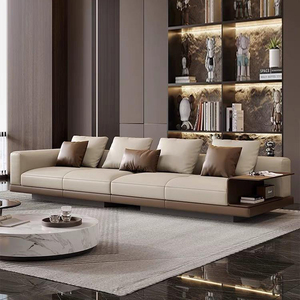 โซฟาหนังวัวสองที่นั่ง ดีไซน์ทันสมัย คุณภาพดี ขายดี - Product Image 2