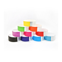 Bracelets Tyvek personnalisés pour imprimante laser, bracelets Tyvek en papier de 3/4 pouces pour événements