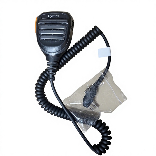 For SM26M1 Wired Speaker Microphone Compatible with PD505 BD610 BD TD Series Walkie-Talkies Shoulder Clip Microphone