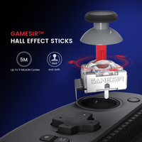 Control Móvil Bluetooth GameSir G8 Plus con Joystick de Efecto Hall para Juegos en la Nube en PC, Android y Teléfonos iOS