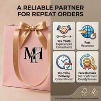 Sac en papier de luxe personnalisé certifié FSC, avec logo imprimé, pour emballage cadeau de bijoux, cosmétiques et vente au détail en boutique – Offre rapide