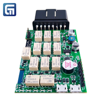 Module PCBA de diagnostic de véhicule OBDII OEM ODM, détecteur de panne de moteur de voiture multi-protocoles WiFi, carte d'assemblage PCB