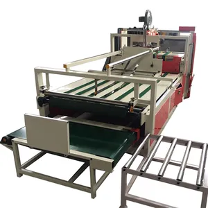 Tutkal yapıştırma makinesi/yarı otomatik oluklu karton kutu kurulu katlayıcı yapıştırıcı makine
