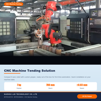 BORUNTE BRTIRUS0707A Robot industriel à 6 axes, bras robotisé CNC de 7 kg et 700 mm avec pince personnalisée pour pièces métalliques