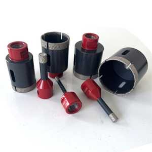 Mũi khoan lõi cắt gạch men, đá cẩm thạch, gốm sứ kiểu ma trận thiết kế mới 6mm 8mm 10mm - Product Image 6