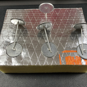 Wholesale High-Temperature Resistant Aluminum Insulation <b>Nails</b> for Ventilation Duct Exterior Interior Wall Insulation Glass Wool - Product Image 1