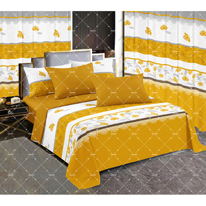 Parure de lit de luxe en gros, 8 pièces, pour lit King Size, avec rideaux - Product Image 3
