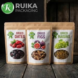 Embalagem Stand Pouch Fosca à Prova de Umidade para Café, Sushi e Alimentos Enlatados com Zíper Personalizado e Furo para Pendur - Product Image 1