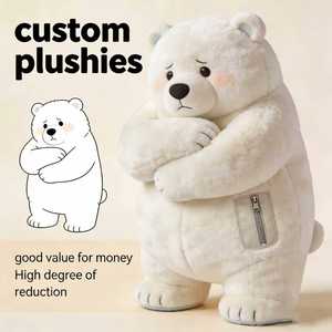 Oso Polar de Peluche Personalizado para Compañía y Apoyo Emocional, Hecho a Medida con Diseño Silencioso y Confortable - Product Image 1