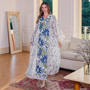 Stock Dubaï <span class=keywords><strong>Robe</strong></span> Abaya pour Femmes Confortable <span class=keywords><strong>Chic</strong></span> Imprimé <span class=keywords><strong>Robe</strong></span> à Paillettes <span class=keywords><strong>Grande</strong></span> <span class=keywords><strong>Taille</strong></span> <span class=keywords><strong>Pas</strong></span> <span class=keywords><strong>Cher</strong></span> Style Moyen-Orient Ensemble de Vêtements Arabes - Product Image 5