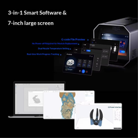 Impresora 3D Snapmaker Artisan Premium 3 en 1 con Láser de 40W, CNC de 200W y Láser IR de 1064nm, Extrusión Dual, Carcasa Incluida