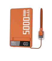 Banco de Energía Recargable Tipo-C Súper Rápido con Cable, Carga Inalámbrica, Multifuncional, con Indicador LED