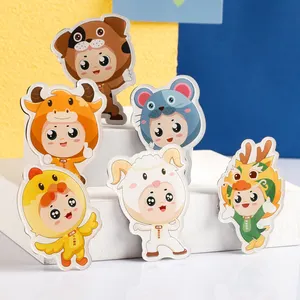 Wholesale 2024 New Product Ideas Custom Acrylic Fridge Magnets Cute Cartoon