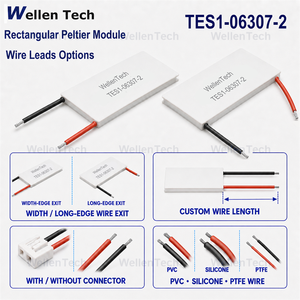 Placas Peltier TES1-06307 15x30x2.8mm 7.64 V 33.1 W para Placa Fría y Caliente - Product Image 2