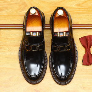 Zapatos de Oficina Hechos a Mano con Suela Goodyear de Diseñador de Lujo, Zapatos Clásicos de Cuero para Hombre - Product Image 6