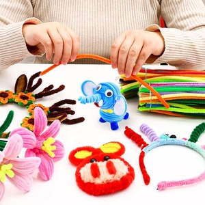 Nouvelles 212 pièces de nettoyeurs de tuyaux, fournitures d'artisanat, tiges en chenille, fournitures artistiques pour l'art et l'artisanat créatifs, jouets et jeux pour enfants, cadeaux - Product Image 5