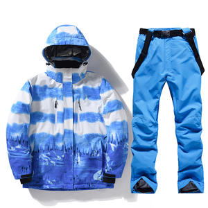 Combinaisons de <span class=keywords><strong>ski</strong></span> pour femmes imperméables épaisses et chaudes pour l'hiver, style nouveau transfrontalier, 100% polyester sans couture - Product Image 6