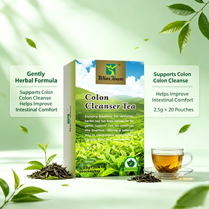 Colon cleanser <b>tea</b> Premium Colon Cleanse Hemp Seed Cassia Seed Mulberry Herbal Detox <b>Tea</b> for Adults <b>Slimming</b> <b>Tea</b> Box Packaging - Product Image 2