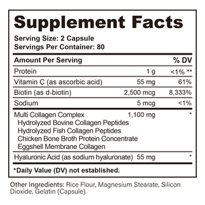 Private Label NAD + integratore di bellezza per la salute DNA resveratrolo Repairment proteina vitamina C complesso collagene - Product Image 2