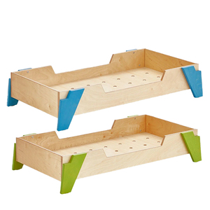 <span class=keywords><strong>Montessori</strong></span> Set di mobili in età prescolare in legno culla e asilo letto per asilo nido scuola materna per camera da letto e uso alberghiero - Product Image 2