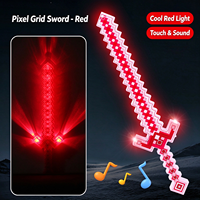 Sabre laser rétractable lumineux à LED RGB avec effets sonores, alimenté par piles AAA, pour les plus de 14 ans, idéal pour Halloween, anniversaires, Noël et jeux de rôle