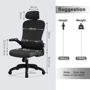 <span class=keywords><strong>Chaise</strong></span> de bureau de direction la plus abordable, moderne, pivotante, avec <span class=keywords><strong>massage</strong></span>, noire, ergonomique, dossier en maille, accoudoirs, <span class=keywords><strong>meilleur</strong></span> fauteuil de bureau - Product Image 6