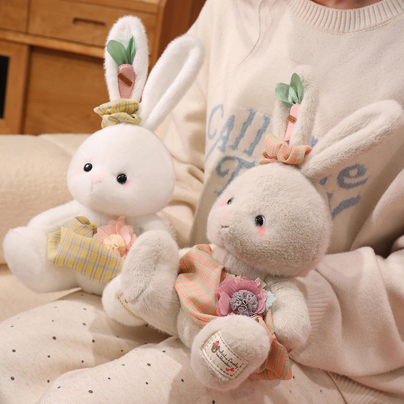 Rabbit-shaped Plush Toy, a Cute Rabbit Plush Toy, Is an Ideal Gift for ...