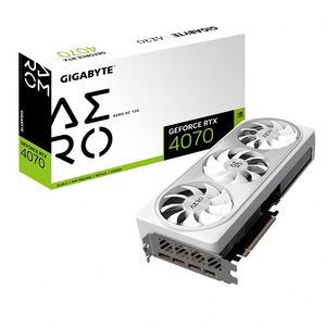 การ์ดจอ GIGABYTE GeForce RTX <span class=keywords><strong>4070</strong></span> <span class=keywords><strong>AERO</strong></span> OC 12G ใหม่เอี่ยม พร้อม GPU RTX 4080 ใหม่ - Product Image 1