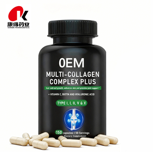 Formula Premium OEM ISO9001 HACCP HALAL Multi Kolagen Kompleks Plus Kapsul Keras - Product Image 2
