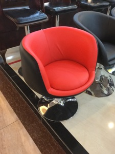 Barre de chaise de barbier ronde à hauteur réglable et pivotante à 360 degrés de conception industrielle populaire en gros - Product Image 5