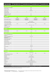 Sistema Solar Trifásico Growatt 250KTL3-X HV de 800V y 250kw para Conexión a Red, para Sistemas de Energía Comercial 250KTL3-X HV 250kw - Product Image 3